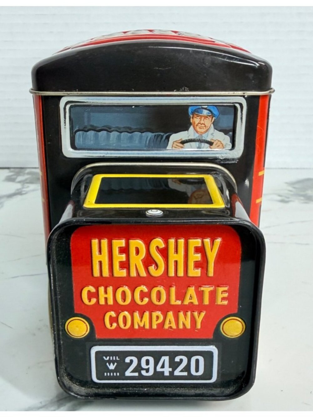 Vintage Advertising Tin Lot - Hershey’s Milk Truck & Coca-Cola Train - Picture 14 of 16
